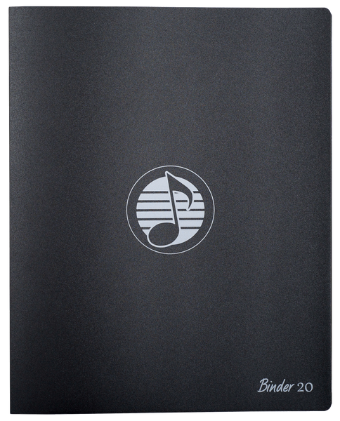 Rondofile Binder 20 BLACK - Includes 20 Rondofile Refills